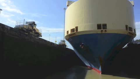 Panama Canal Timelapse: Caribbean to Pacific