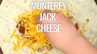 How To Make California Chicken Breakfast Burrito - Sweet and Savory Meals