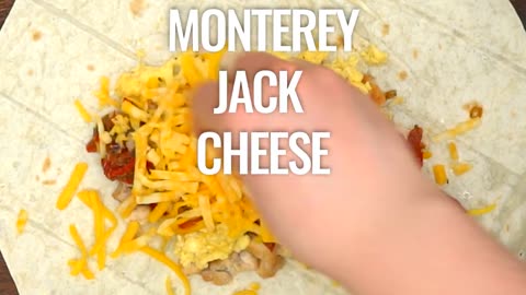 How To Make California Chicken Breakfast Burrito - Sweet and Savory Meals