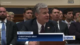 FBI Dir. Christopher Wray Says the FBI Obtained Gun Purchase Records from Specific Big Banks