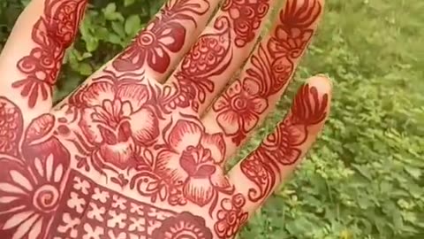 Latest henna design mehdi design
