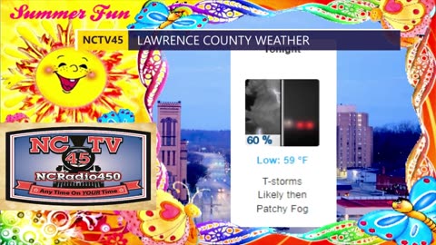 NCTV45 LAWRENCE COUNTY 45 WEATHER SUNDAY MAY 26 2024