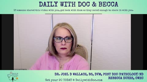 Dr. Joel Wallach - Is Flan de Leche a Superfood?- Daily with Doc and Becca 7/12/23