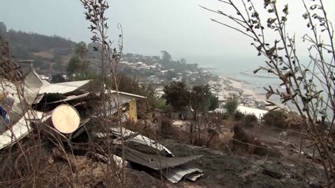 Chile's 'worst weather front' in a decade floods towns