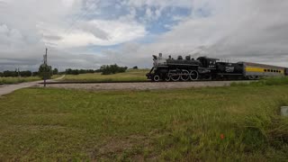 Chaseing 148 Sugar Express Steam Locamotive From Lake Placid Florida To Venus Florida