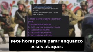 A VERDADE SOBRE O ATAQUE DO HAMAS