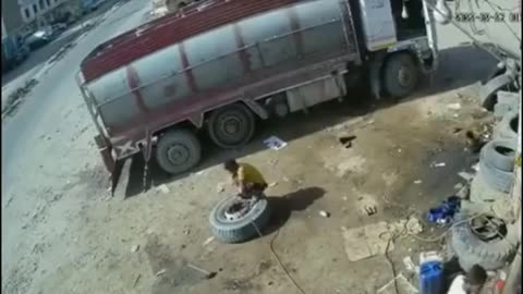 Tyre blast 💥