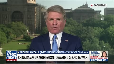 'BADGE OF HONOR': China targets Rep. Michael McCaul with sanctions over Taiwan