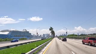 macarthur causeway - Driving Miami