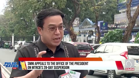 SMNI Appeals to the Office of the President Regarding the 28-Day Suspension by MTRCB.