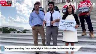 PATHETIC: Democrat Holds "Thirst Strike" For 9 WHOLE HOURS