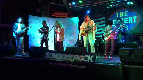 Champion Forest School of Rock performing Debaser.