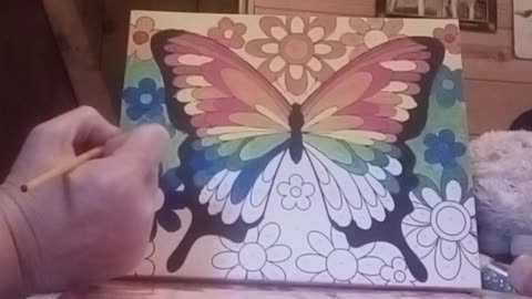 Beautiful Butterfly Painting With Music