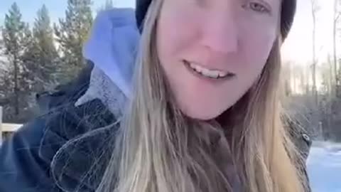 Heartbreaking video from this young lady