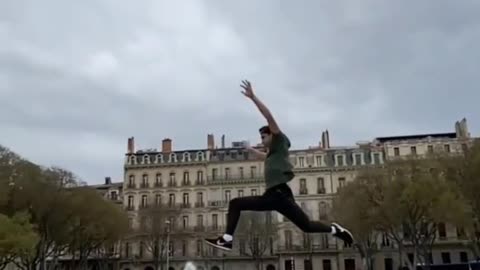 this guy jump too high