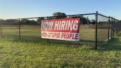 Now Hiring Non-Stupid People