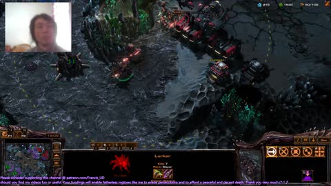 starcraft2 3 bases zerg v one base terran with battlecruisers still got defeated..