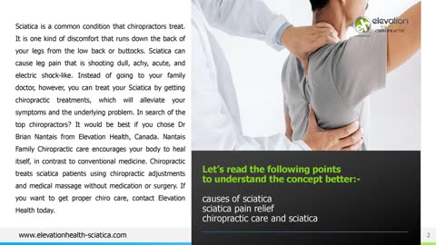 What To Know About Chiropractic Treatment Of Sciatica