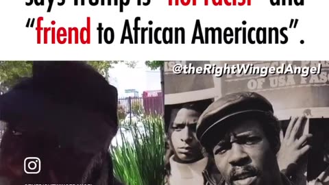 BREAKING: Former Black Panther Leader Has Endorsed…