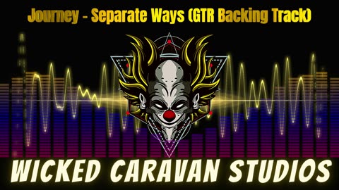 Journey - Separate Ways (GTR Backing Track)