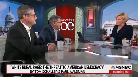 MSNBC Goes Full Racist on President Trump's WHITE RURAL Voters aka People living in the Country - Accused of WHITE RURAL RAGE