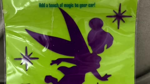 Disney Parks Tinker Bell Car Magnet #shorts