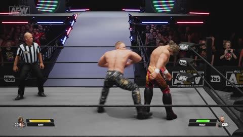 MATCH 112 KENNY OMEGA VS JON MOXLEY WITH COMMENTARY