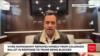 Ramaswamy Stands in solidarity With President Trump #ramaswamy #trump2024 #freedom #usa