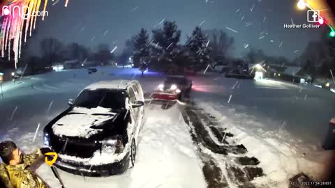 Mysterious Good Samaritan Helps Man Plow Driveway