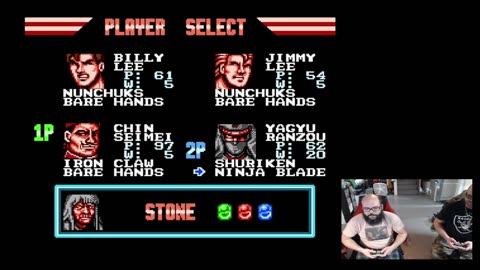 Beating Double Dragon 3 NES (2 Players)