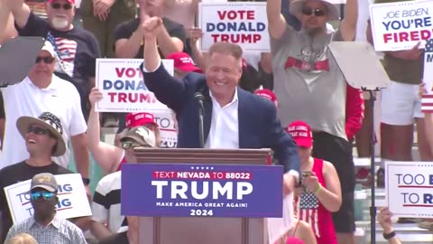 Wayne Allyn Root at Trump Rally in Las Vegas
