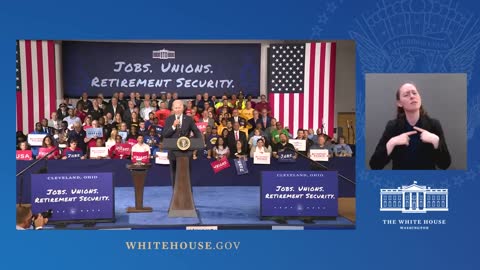 0268. President Biden Delivers Remarks on Historic American Rescue Plan Pension Relief