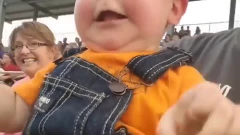 Cute baby's funny incidents