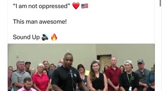 “I am not oppressed!”