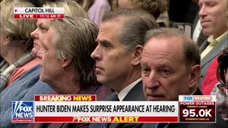 Chaos When Hunter Biden Shows Up At Hearing - Mace calls for immediate Arrest