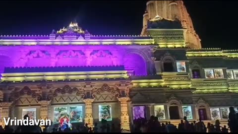 Prem Mandir Vrindavan | Mathura | Shri Krishna | India