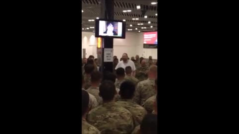Philanthropist Buys Meal For 400 Soldiers At Airport