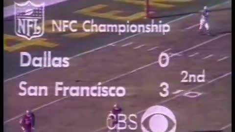 1971-01-03 NFC Championship Game Dallas Cowboys vs San Francisco 49ers