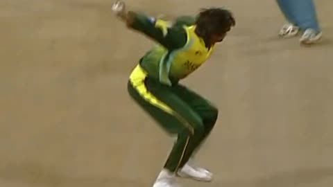 M Asif bowling