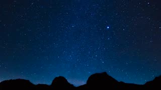 The Sky at night out in the desert