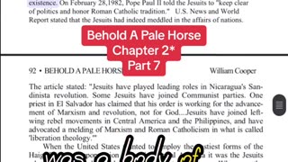 Behold a Pale horse Chapter 3 Secret Societies and the new world order pt 7