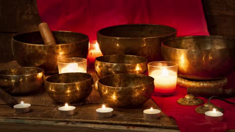 Relaxing sounds Tibetan Singing Bowl
