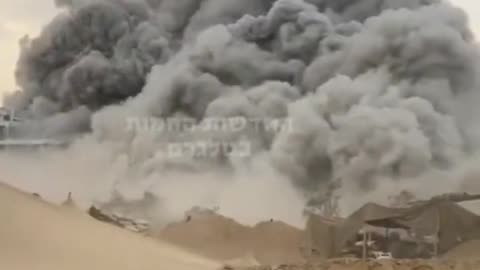 Footage of the IDF blowing up the Gaza Palestinian Parliament Building 11.19.23 - Israel Gaza War