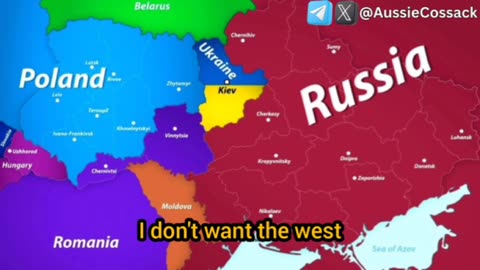 "Give the West of Ukraine to Poland, Romania, Slovakia and Hungary. Russia is taking the rest.