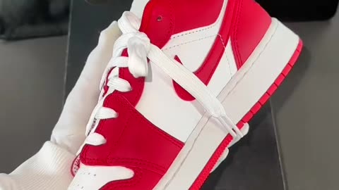 Jordan 1 Low Gym Red White