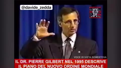1995, il Dott. Pierre Gilbert anticipa per filo e per segno tutto ciò che stiamo vivendo