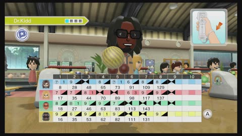 Wii Sports Club Bowling Game5 Part2