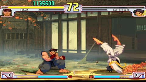Ryu vs Makoto