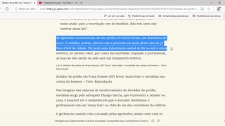 Zelador de prédio leva 'mata-leão' e mordida nas costas de morador no litoral de SP;