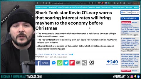Shark Tank Investor Says MARKET WILL CRASH, Michael Burry Bet $1.6B Against US Market